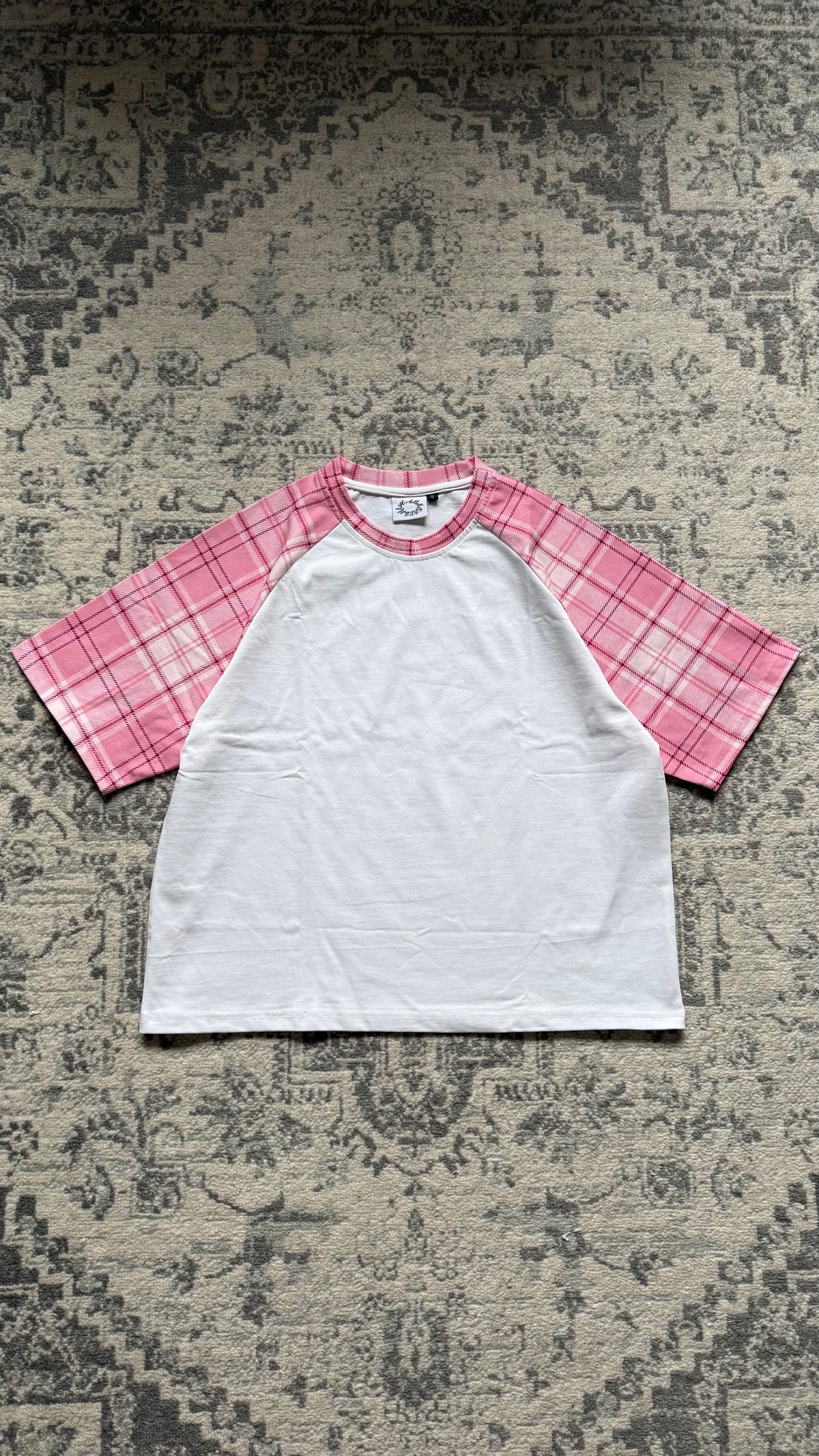 ,,Plaid’’ Pink Tee