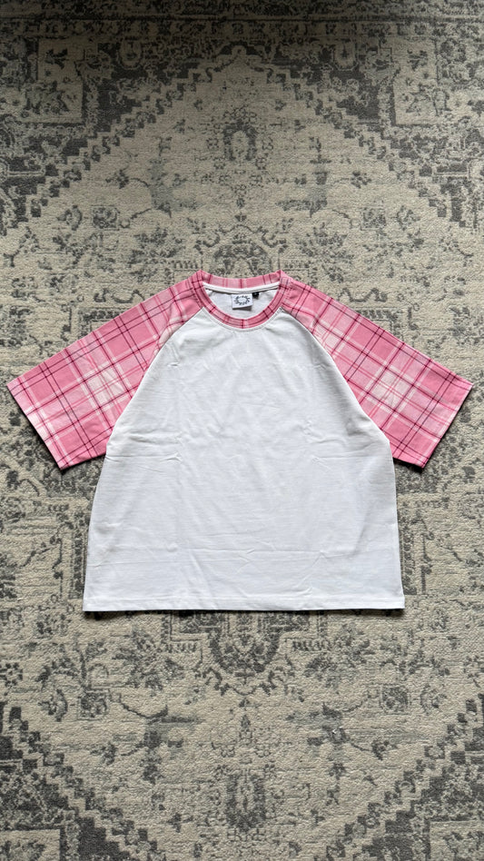 ,,Plaid’’ Pink Tee